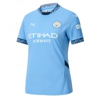 Dámy Fotbalový dres Manchester City 2024-25 Domácí Krátký Rukáv